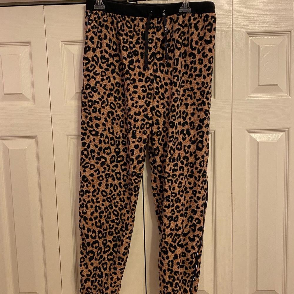 DKNY XL Cheetah-Print Pants
